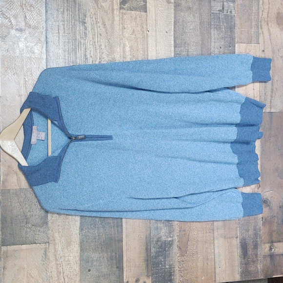 Daniel Cremieux Wool and Cashmere Blend 1/2 zip pullover sweater sz XL men's - Picture 9 of 10